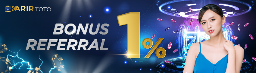 BONUS REFERAL 1%